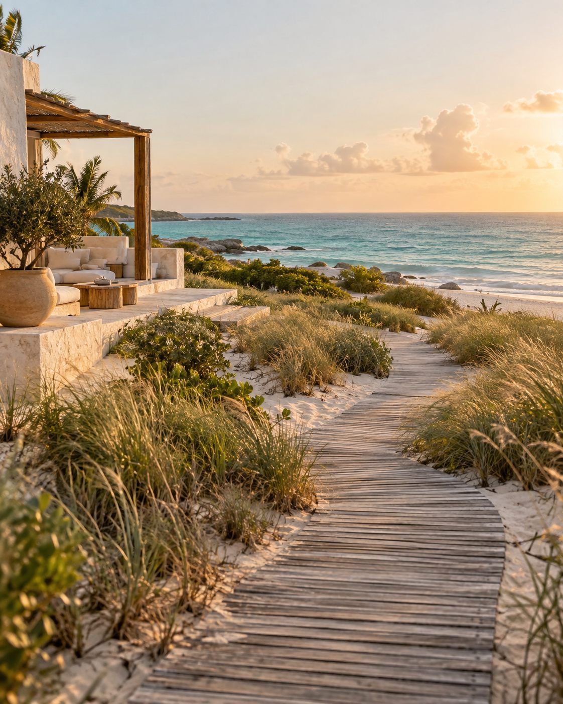 Boardwalk to the beach